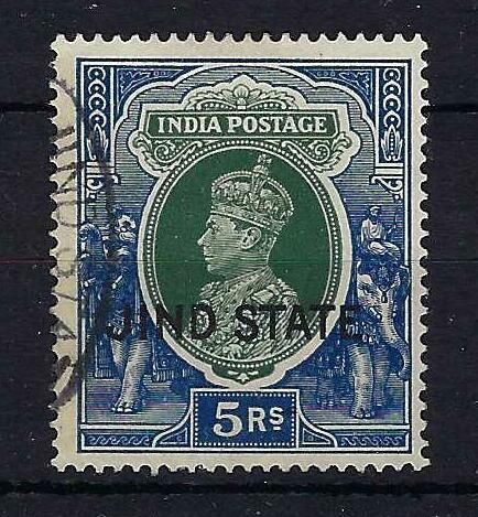Image of Indian Convention States ~ Jind 123 FU